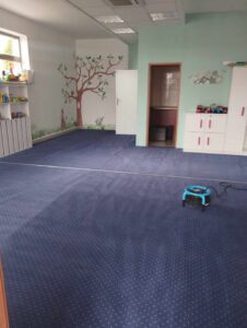 Efekt kompleksowego sprzątania pomieszczenia przedszkolnego